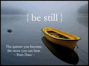 Be-still...